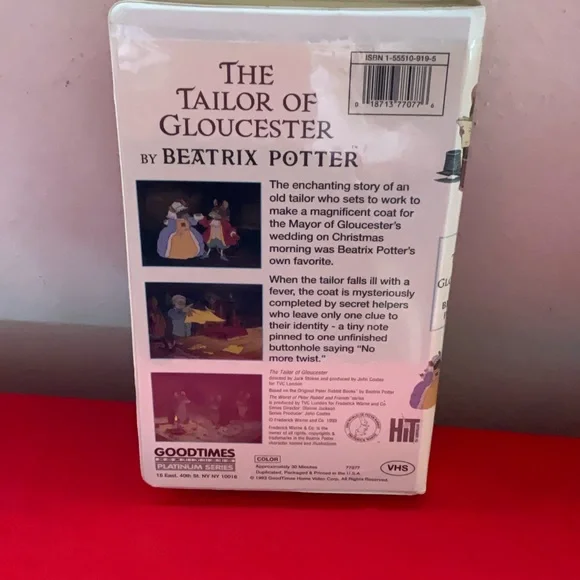 Peter Rabbit VHS - Picture 3 of 5